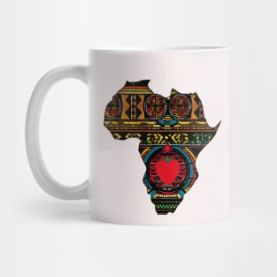 Africa in my heart Mug